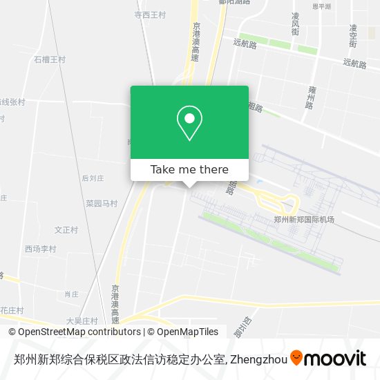 郑州新郑综合保税区政法信访稳定办公室 map