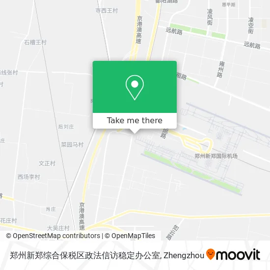 郑州新郑综合保税区政法信访稳定办公室 map