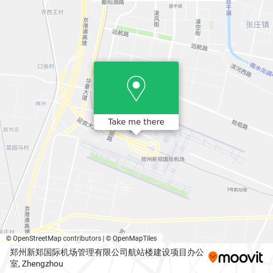 郑州新郑国际机场管理有限公司航站楼建设项目办公室 map