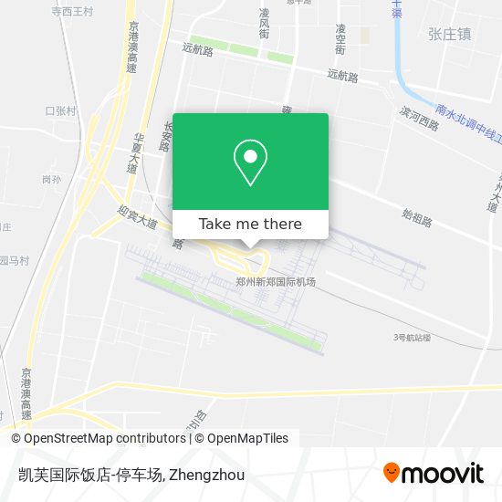 凯芙国际饭店-停车场 map