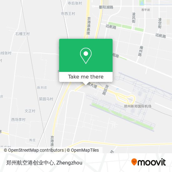 郑州航空港创业中心 map