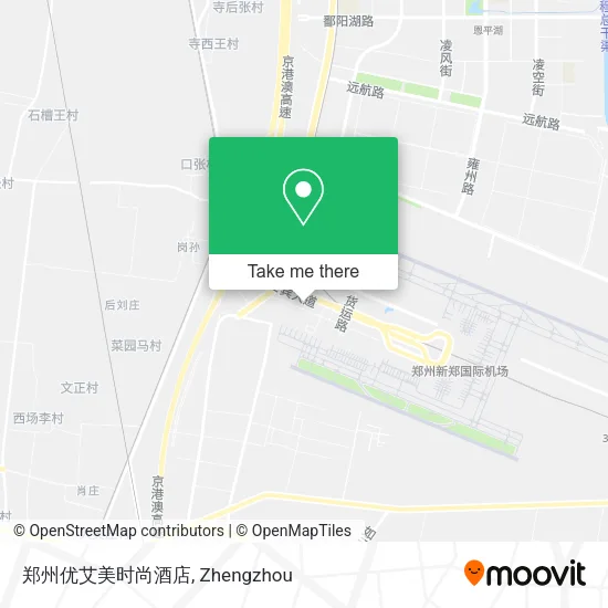 郑州优艾美时尚酒店 map
