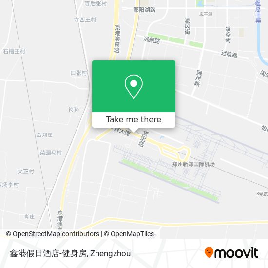 鑫港假日酒店-健身房 map