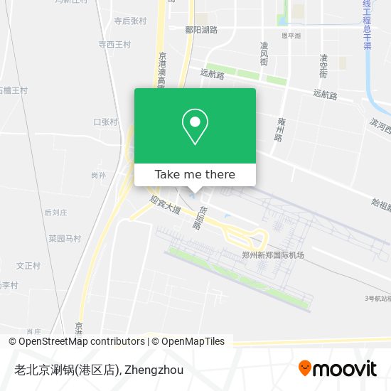 老北京涮锅(港区店) map