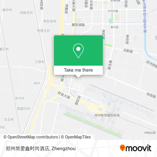 郑州简爱鑫时尚酒店 map