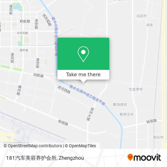 181汽车美容养护会所 map