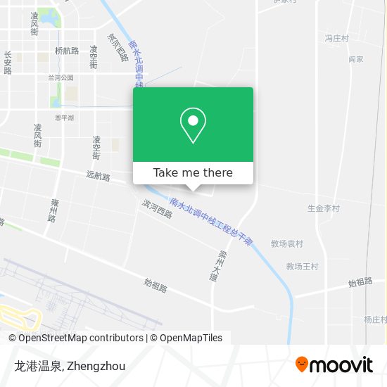 龙港温泉 map