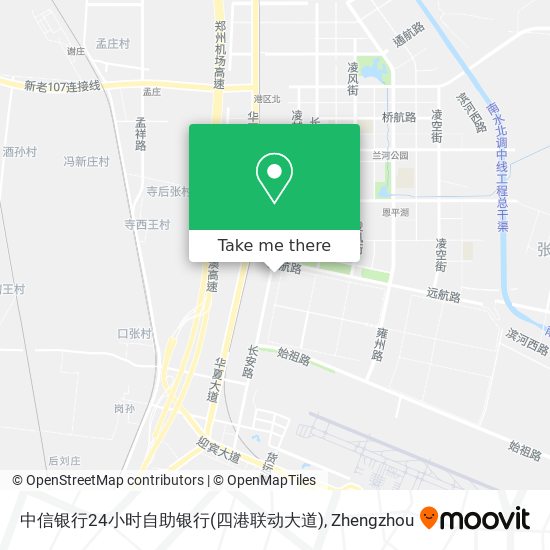 中信银行24小时自助银行(四港联动大道) map