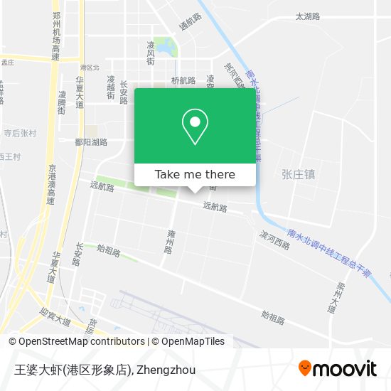 王婆大虾(港区形象店) map