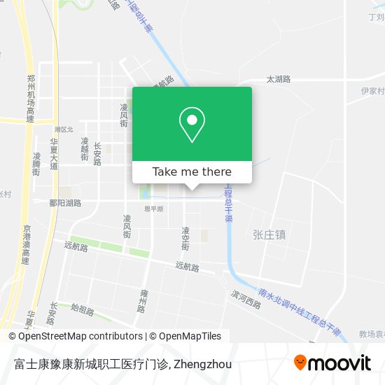 富士康豫康新城职工医疗门诊 map