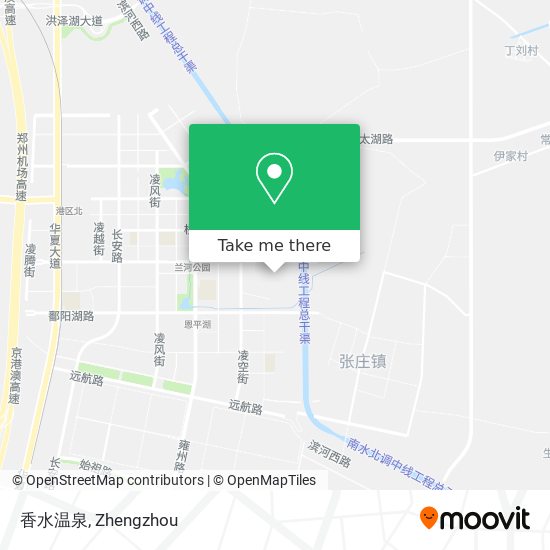 香水温泉 map