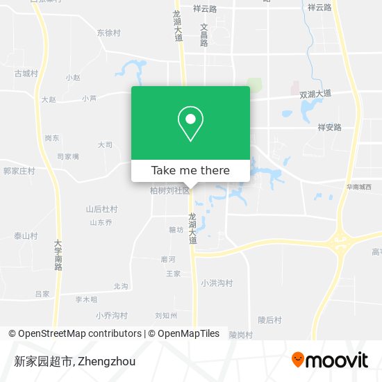 新家园超市 map