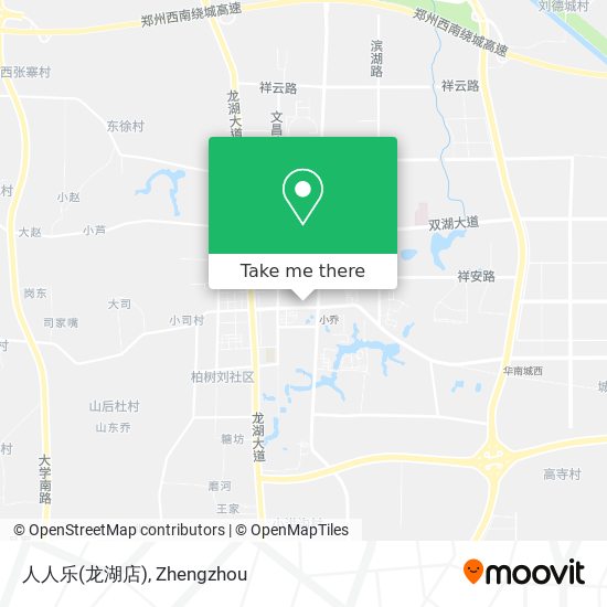 人人乐(龙湖店) map