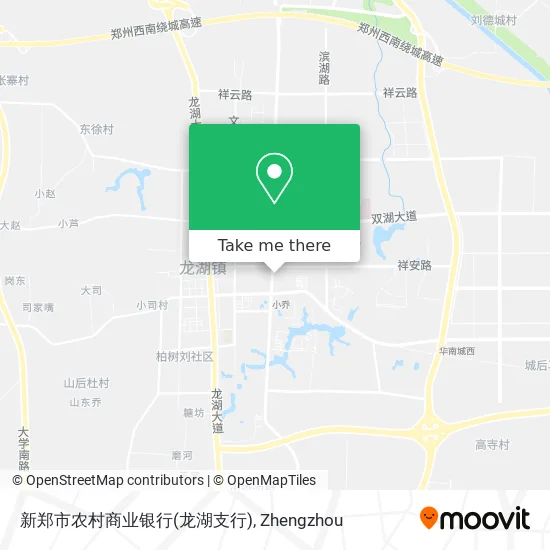 新郑市农村商业银行(龙湖支行) map