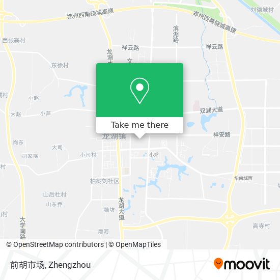 前胡市场 map