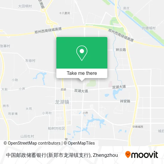 中国邮政储蓄银行(新郑市龙湖镇支行) map