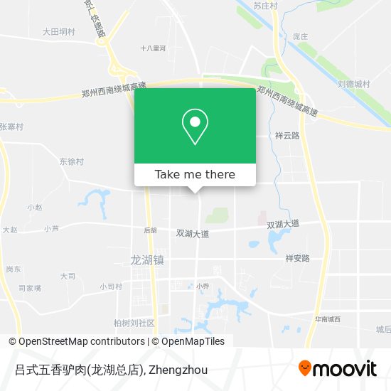 吕式五香驴肉(龙湖总店) map