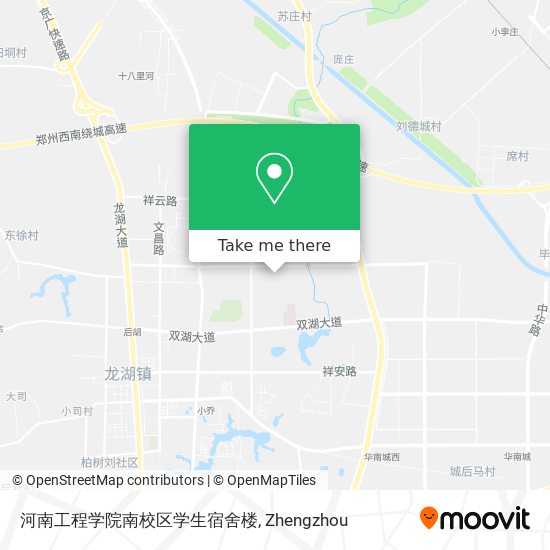 河南工程学院南校区学生宿舍楼 map