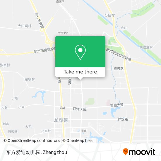东方爱迪幼儿园 map
