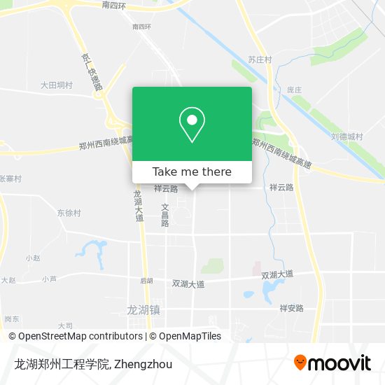 龙湖郑州工程学院 map