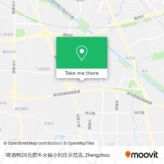 啤酒鸭20元肥牛火锅小刘庄示范店 map