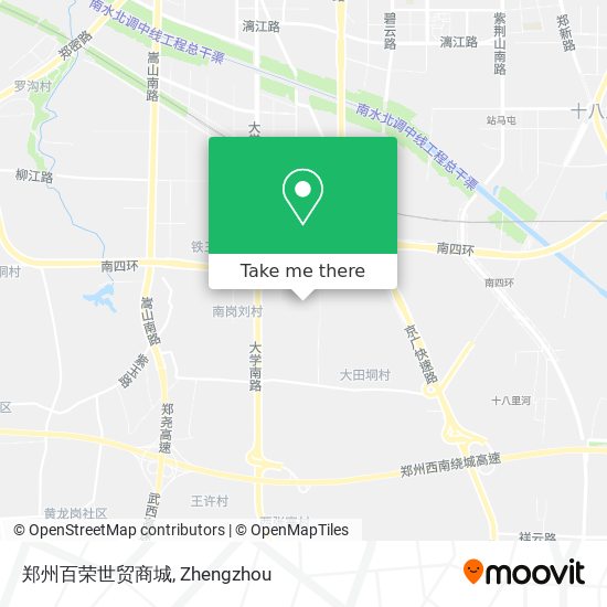 郑州百荣世贸商城 map