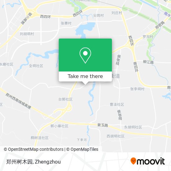 郑州树木园 map