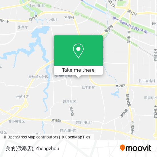 美的(侯寨店) map