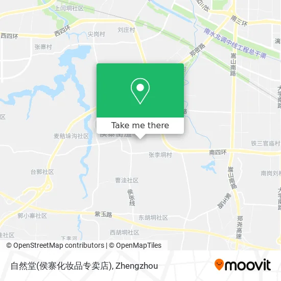 自然堂(侯寨化妆品专卖店) map