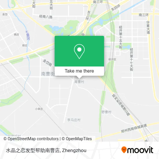 水晶之恋发型帮助南曹店 map