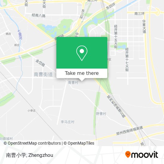 南曹小学 map
