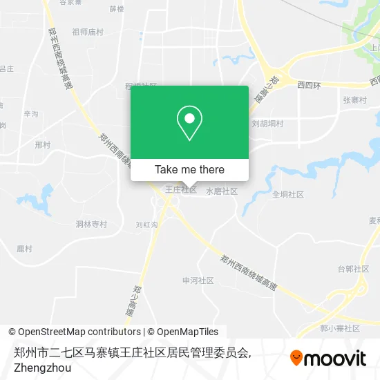 郑州市二七区马寨镇王庄社区居民管理委员会 map