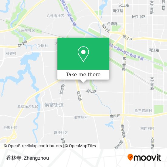 香林寺 map