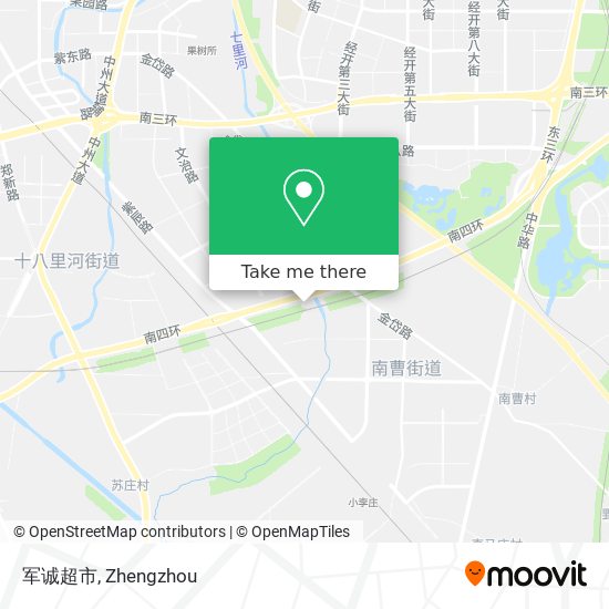 军诚超市 map