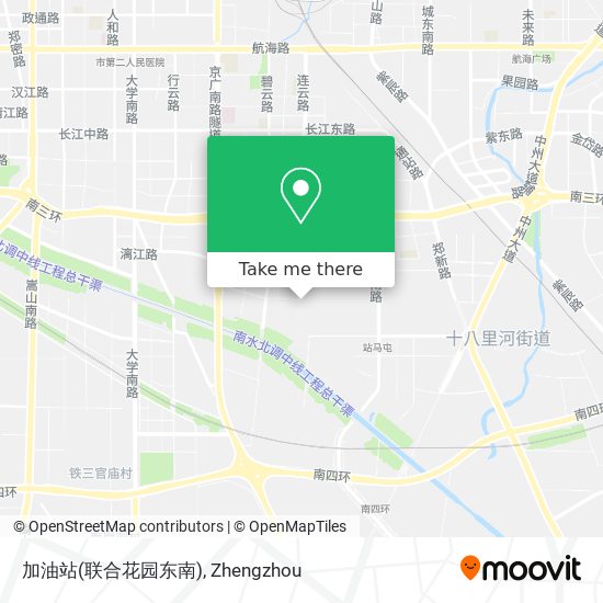 加油站(联合花园东南) map