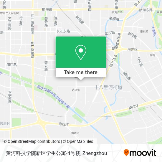 黄河科技学院新区学生公寓-4号楼 map