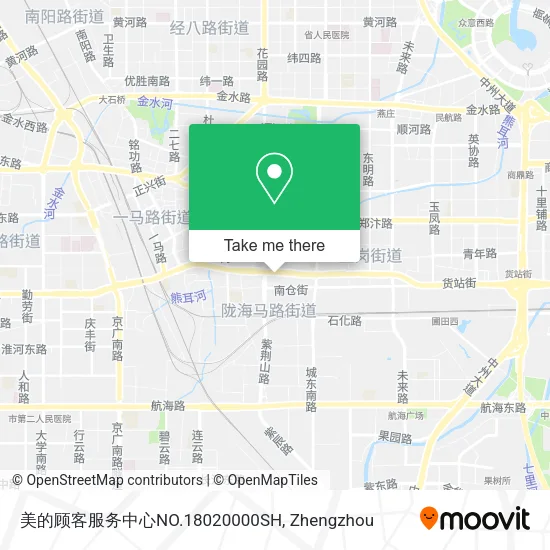 美的顾客服务中心NO.18020000SH map