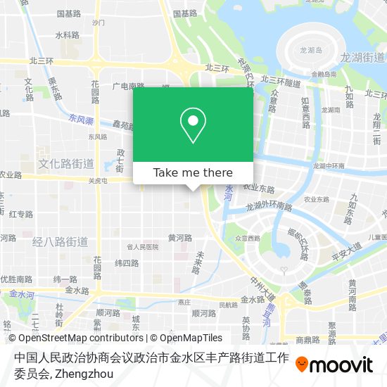 中国人民政治协商会议政治市金水区丰产路街道工作委员会 map