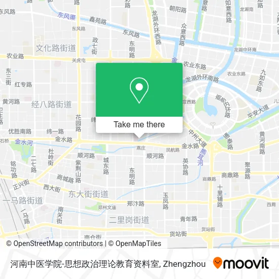 河南中医学院-思想政治理论教育资料室 map