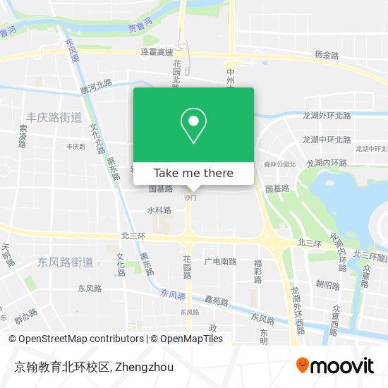 京翰教育北环校区 map