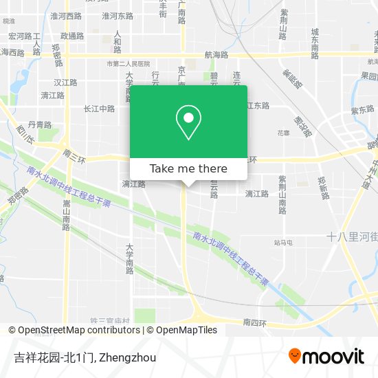 吉祥花园-北1门 map
