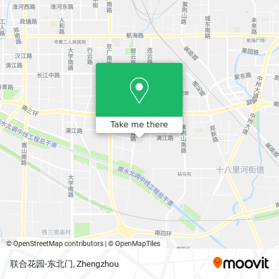 联合花园-东北门 map