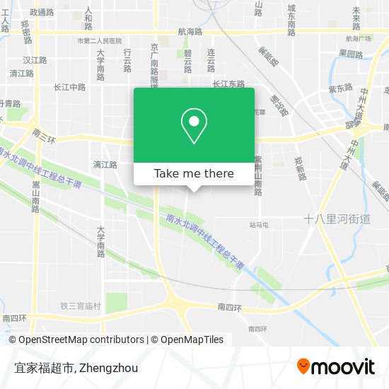 宜家福超市 map