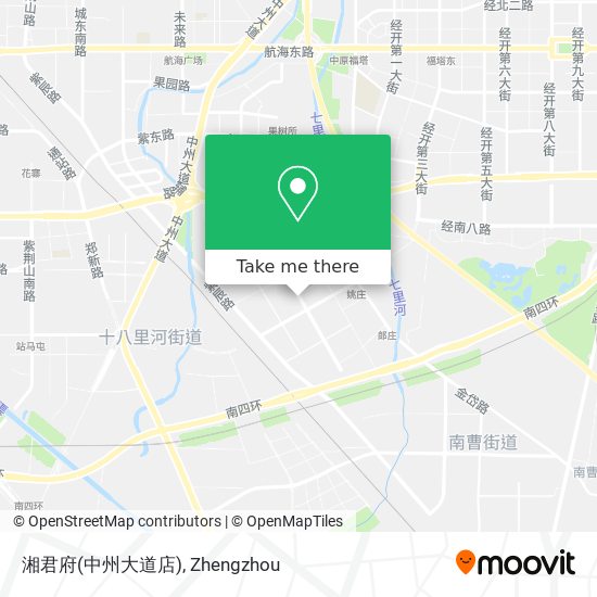 湘君府(中州大道店) map