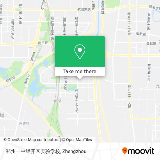 郑州一中经开区实验学校 map