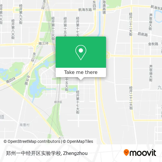 郑州一中经开区实验学校 map
