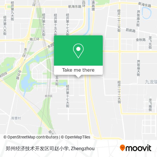 郑州经济技术开发区司赵小学 map