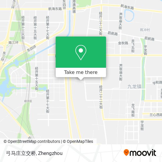弓马庄立交桥 map