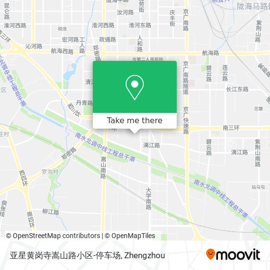 亚星黄岗寺嵩山路小区-停车场 map