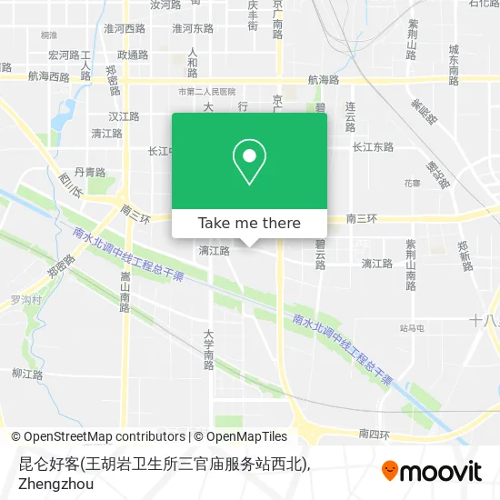 昆仑好客(王胡岩卫生所三官庙服务站西北) map